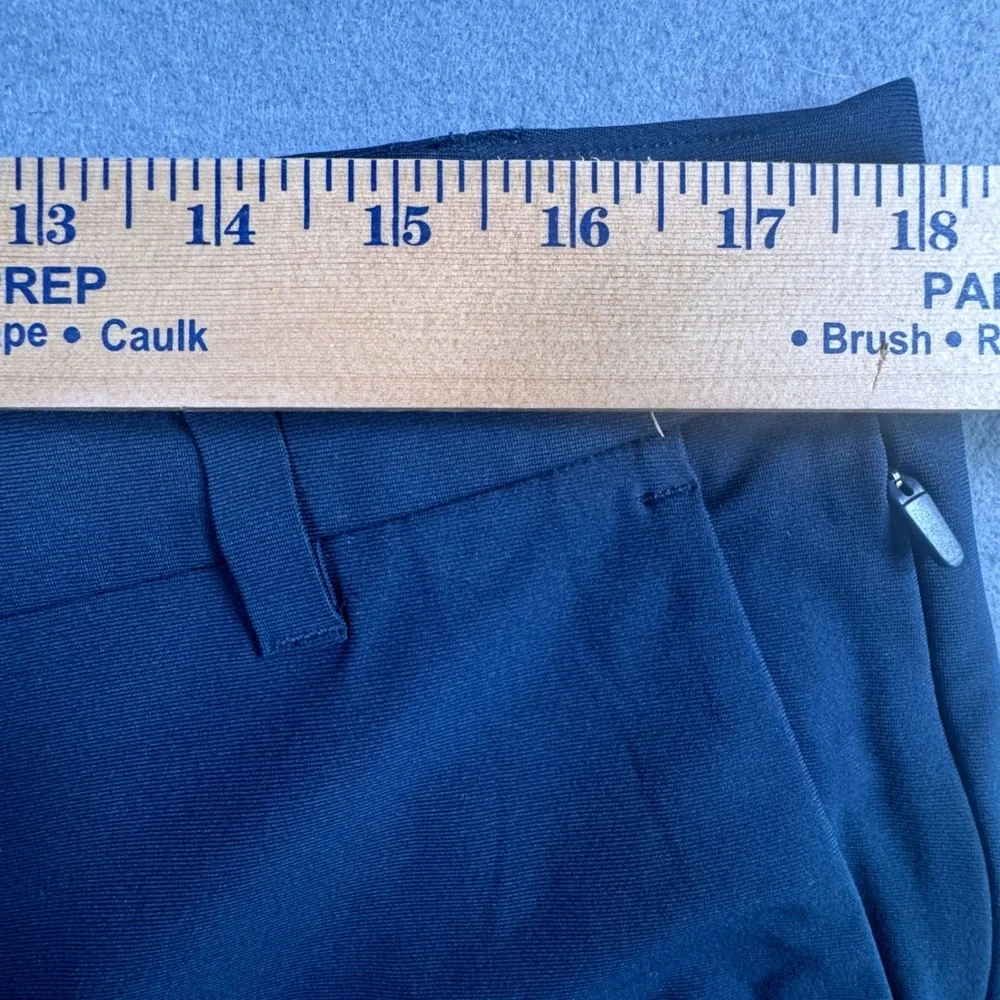 Lululemon Commission Slim Fit Pant Men 36 Blue Technical Chino Trouser 36x29